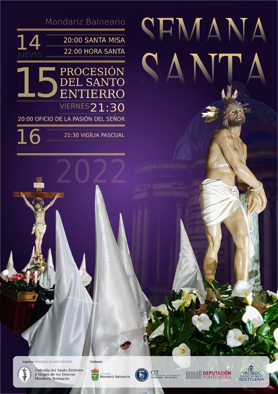 Semana Santa en Mondariz-Balneario 2022 Mondariz-Balneario